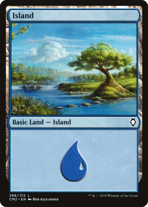 Island in the group Magic the Gathering / Sets / Commander Anthology Volume II at Proxyprinters.com (84202)