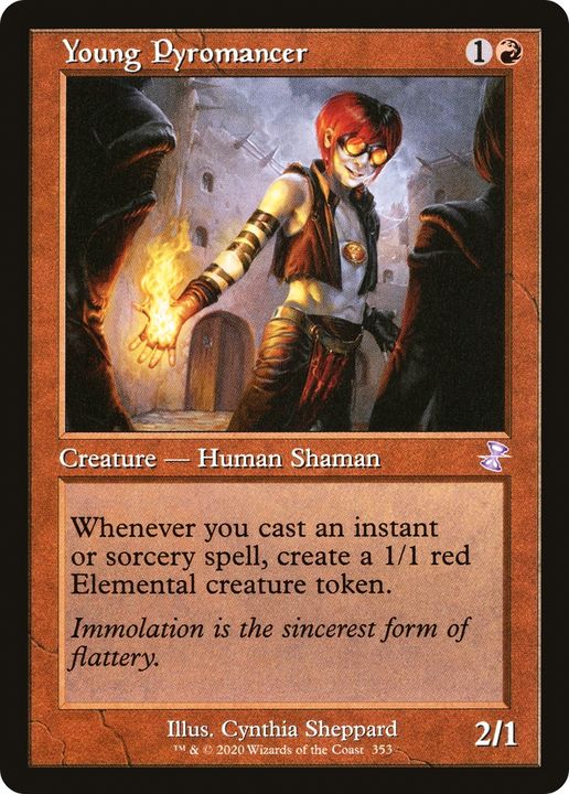 Young Pyromancer in the group Magic the Gathering / Types / Colors / Red at Proxyprinters.com (84209)