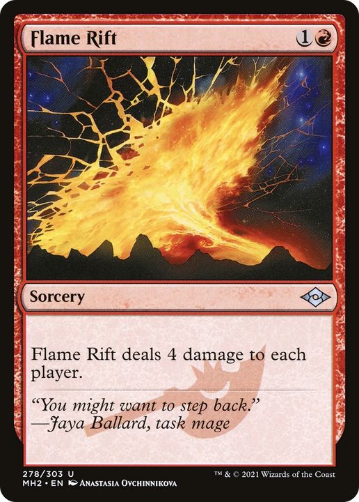 Flame Rift in the group Magic the Gathering / Types / Colors / Red at Proxyprinters.com (84225)