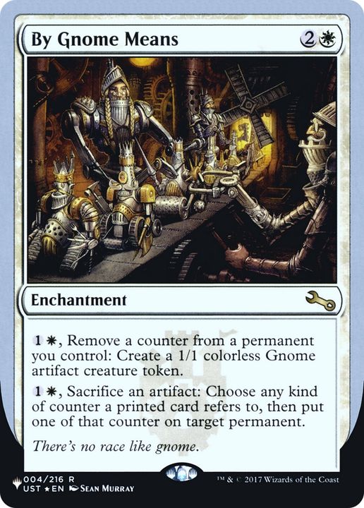 By Gnome Means in the group Magic the Gathering / Types / Enchantment / Enchantment at Proxyprinters.com (84226)