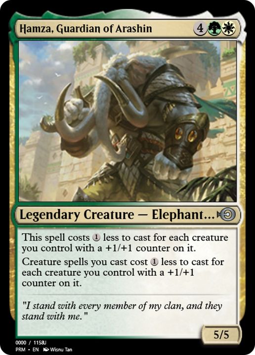 Hamza, Guardian of Arashin in the group Magic the Gathering / Sets / Magic Origins Clash Pack at Proxyprinters.com (84243)