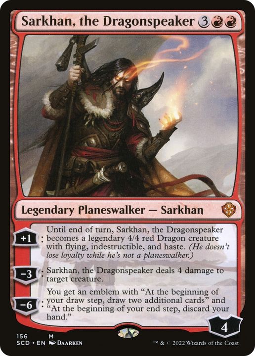 Sarkhan, the Dragonspeaker in the group Magic the Gathering / Types / Colors / Red at Proxyprinters.com (84263)