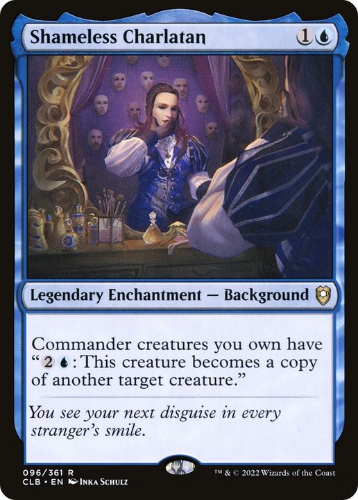 Shameless Charlatan in the group Magic the Gathering / Types / Enchantment / Legendary Enchantment at Proxyprinters.com (84274)