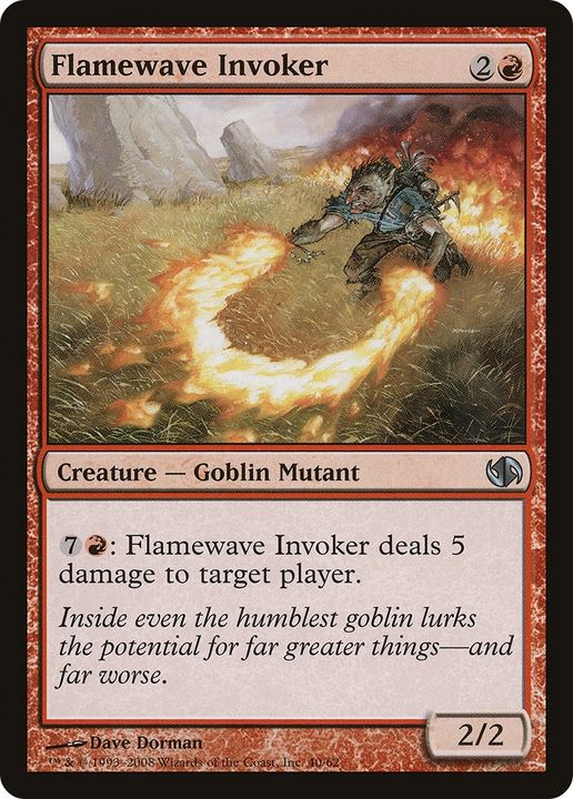 Flamewave Invoker in the group Magic the Gathering / Types / Colors / Red at Proxyprinters.com (84292)