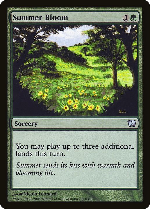 Summer Bloom in the group Magic the Gathering / Sets / Ninth Edition at Proxyprinters.com (84304)