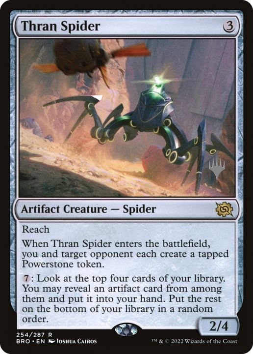 Thran Spider in the group Magic the Gathering / Sets / The Brothers' War Promos at Proxyprinters.com (84307)