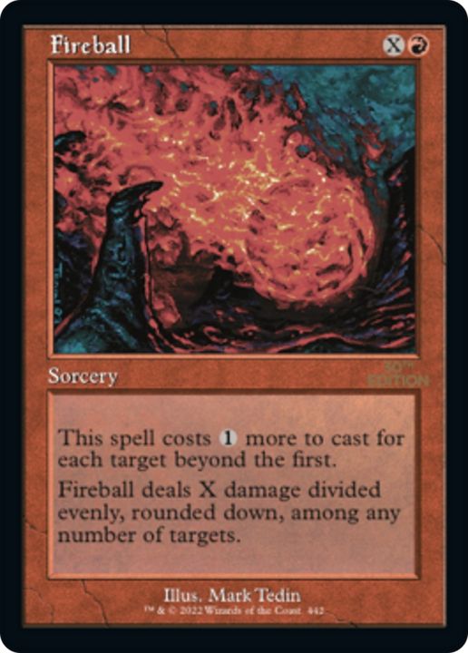 Fireball in the group Magic the Gathering / Sets / 30th Anniversary Edition at Proxyprinters.com (84320)