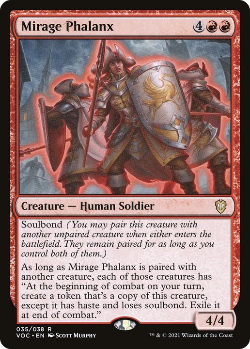 Mirage Phalanx in the group Magic the Gathering / Sets / Crimson Vow Commander at Proxyprinters.com (84325)