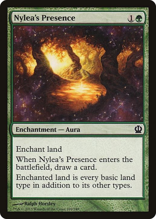 Nylea's Presence in the group Magic the Gathering / Types / Colors / Green at Proxyprinters.com (84345)