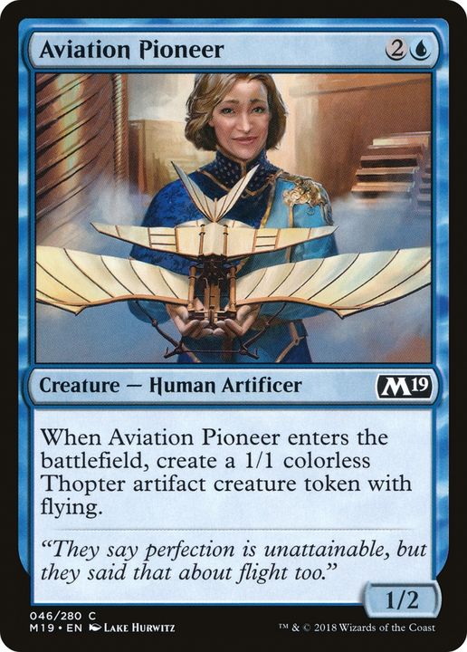 Aviation Pioneer in the group Magic the Gathering / Sets / Core Set 2019 at Proxyprinters.com (84363)