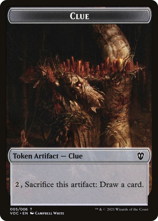 Clue in the group Magic the Gathering / Types / Colors / Colorless at Proxyprinters.com (84367)