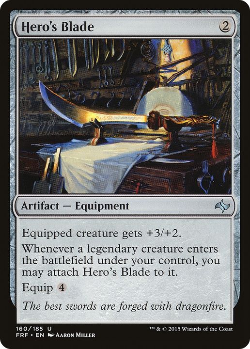 Hero's Blade in the group Magic the Gathering / Types / Artifacts / Artifact at Proxyprinters.com (84368)