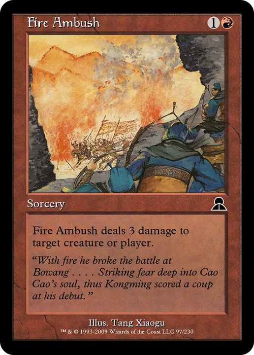 Fire Ambush in the group Magic the Gathering / Types / Colors / Red at Proxyprinters.com (84380)