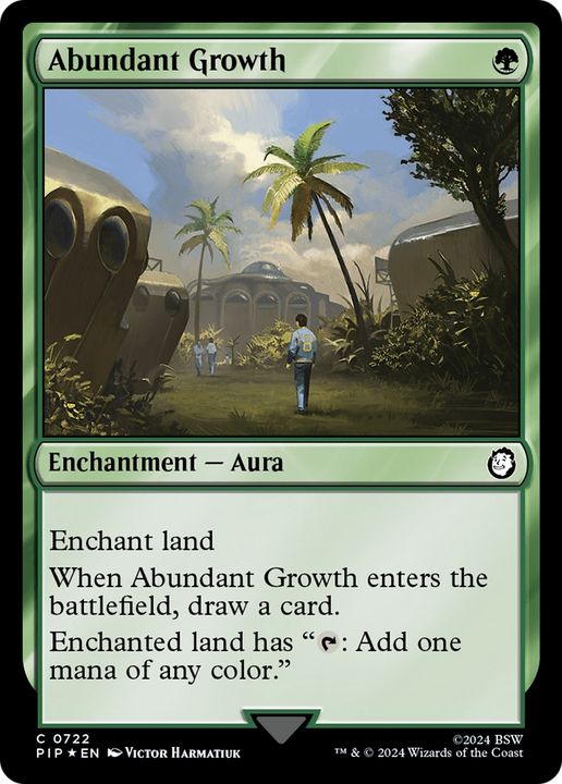 Abundant Growth in the group Magic the Gathering / Types / Colors / Green at Proxyprinters.com (84396)