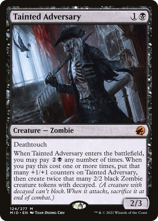 Tainted Adversary in the group Magic the Gathering / Types / Colors / Black at Proxyprinters.com (84412)