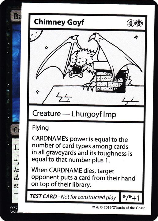 Chimney Goyf in the group Magic the Gathering / Sets / Mystery Booster Playtest Cards 2021 at Proxyprinters.com (84426)