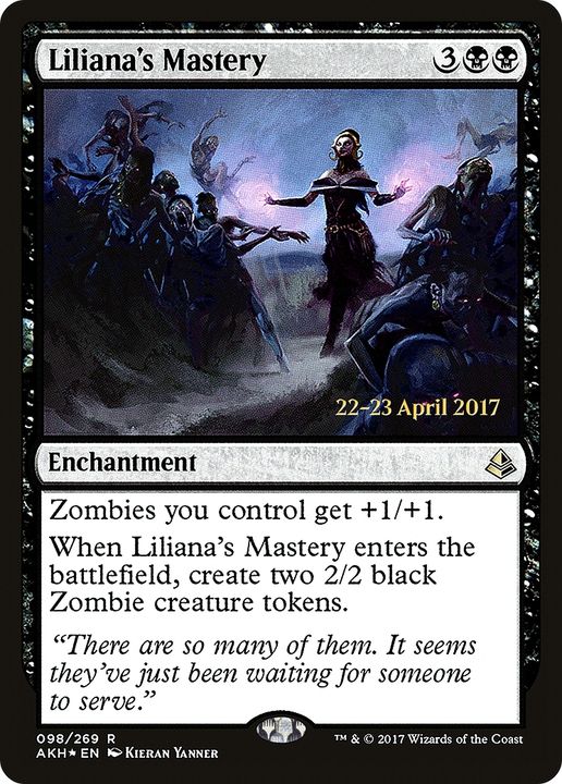 Liliana's Mastery in the group Magic the Gathering / Types / Enchantment / Enchantment at Proxyprinters.com (84456)