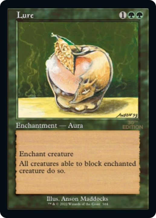 Lure in the group Magic the Gathering / Types / Colors / Green at Proxyprinters.com (8446)