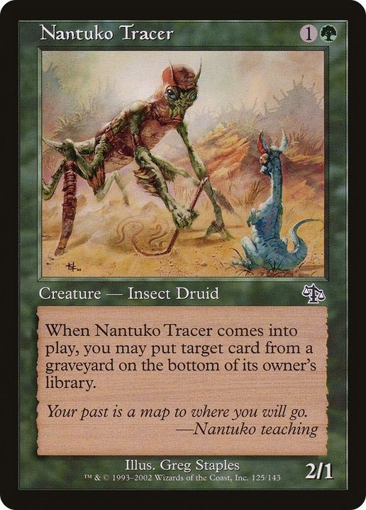 Nantuko Tracer in the group Magic the Gathering / Types / Colors / Green at Proxyprinters.com (8450)