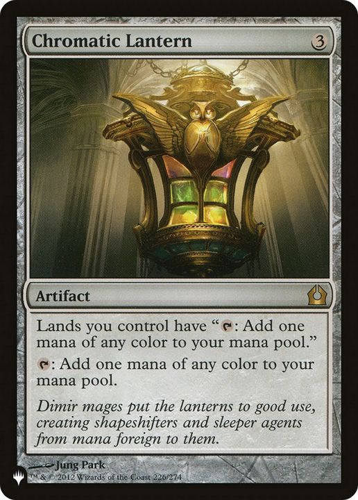 Chromatic Lantern in the group Magic the Gathering / Sets / The List at Proxyprinters.com (84512)