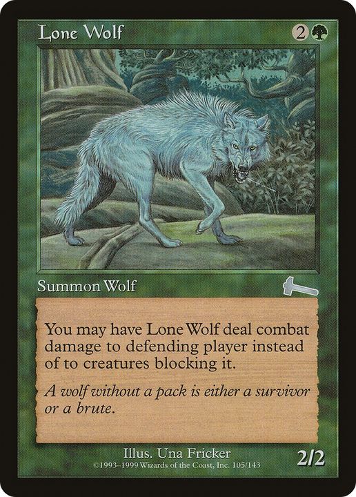 Lone Wolf in the group Magic the Gathering / Sets / Urza's Legacy at Proxyprinters.com (84528)