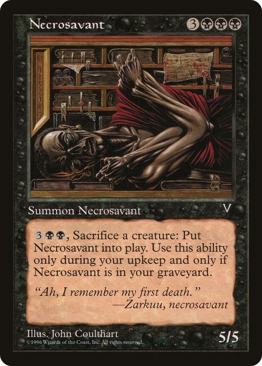 Necrosavant in the group Magic the Gathering / Types / Colors / Black at Proxyprinters.com (84532)