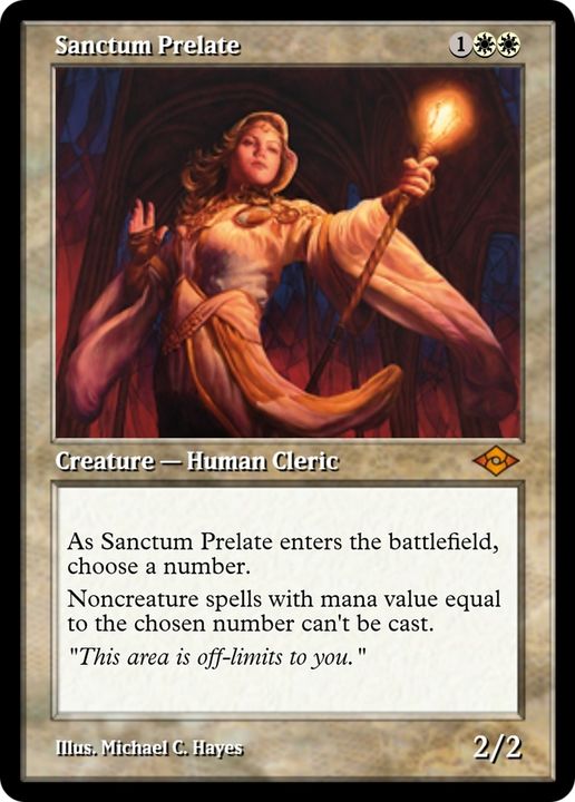 Sanctum Prelate in the group Magic the Gathering / Types / Colors / White at Proxyprinters.com (84535)