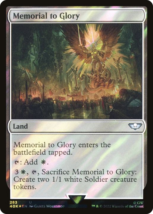 Memorial to Glory in the group Magic the Gathering / Types / Colors / Colorless at Proxyprinters.com (84536)