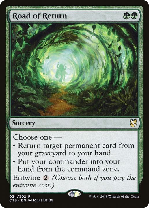 Road of Return in the group Magic the Gathering / Types / Colors / Green at Proxyprinters.com (84550)