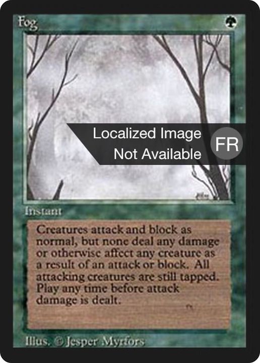 Fog in the group Magic the Gathering / Types / Colors / Green at Proxyprinters.com (84568)