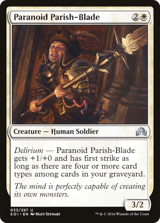 Paranoid Parish-Blade in the group Advanced search at Proxyprinters.com (8457)