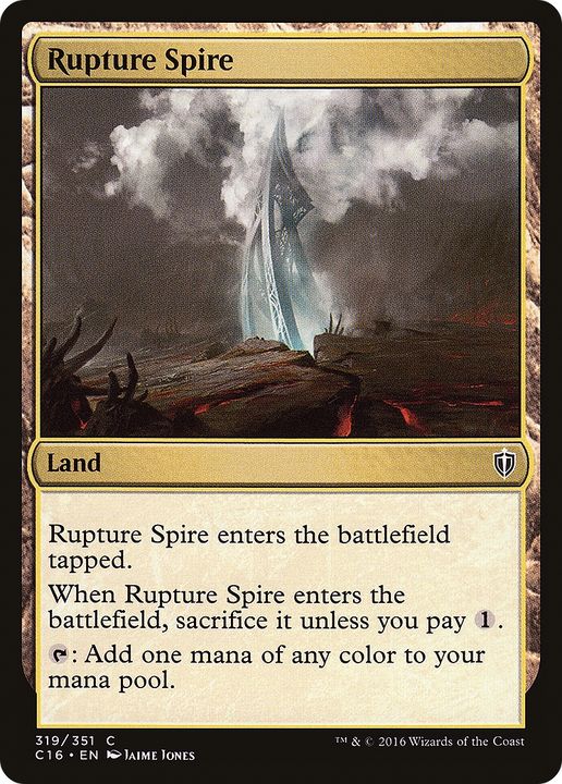 Rupture Spire in the group Magic the Gathering / Types / Colors / Colorless at Proxyprinters.com (84619)