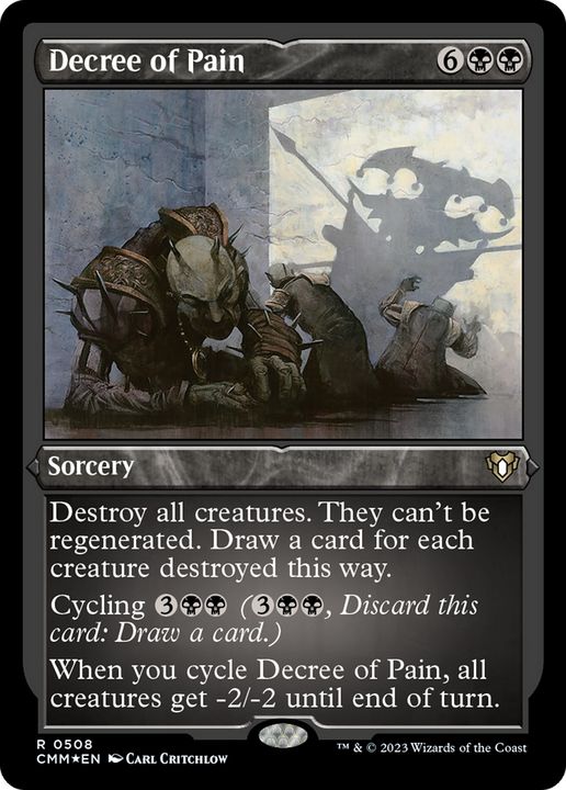 Decree of Pain in the group Magic the Gathering / Types / Colors / Black at Proxyprinters.com (84624)