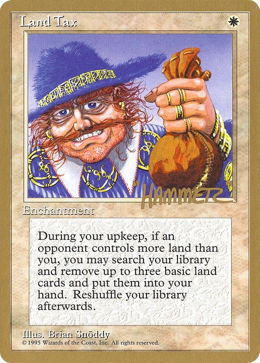 Land Tax in the group Magic the Gathering / Types / Enchantment / Enchantment at Proxyprinters.com (84628)