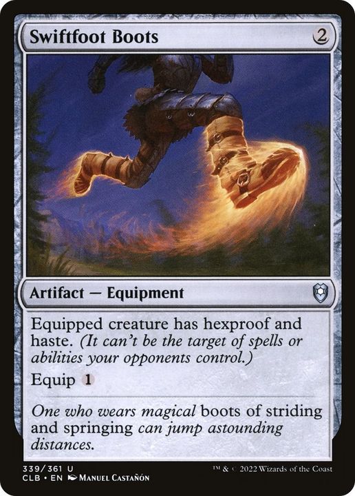 Swiftfoot Boots in the group Magic the Gathering / Types / Artifacts / Artifact at Proxyprinters.com (8465)