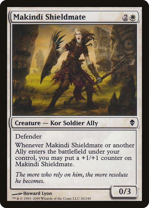 Makindi Shieldmate in the group Magic the Gathering / Sets / Zendikar at Proxyprinters.com (84674)