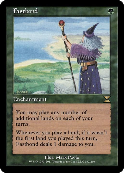 Fastbond in the group Magic the Gathering / Types / Enchantment / Enchantment at Proxyprinters.com (8470)