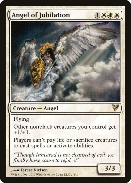 Angel of Jubilation in the group Magic the Gathering / Types / Colors / White at Proxyprinters.com (8471)