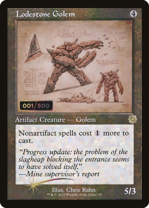 Lodestone Golem in the group Magic the Gathering / Types / Colors / Colorless at Proxyprinters.com (84716)