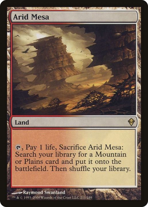 Arid Mesa in the group Magic the Gathering / Types / Colors / Colorless at Proxyprinters.com (8474)