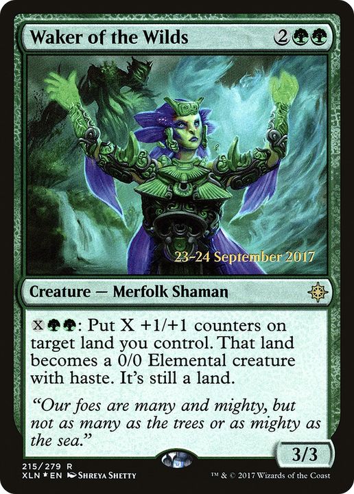 Waker of the Wilds in the group Magic the Gathering / Types / Colors / Green at Proxyprinters.com (84742)