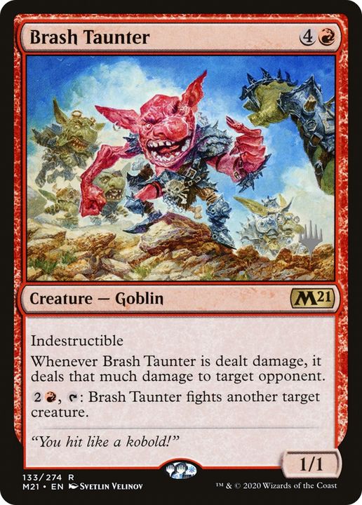 Brash Taunter in the group Magic the Gathering / Types / Colors / Red at Proxyprinters.com (84747)