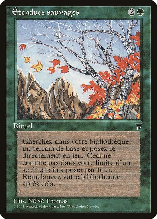 Untamed Wilds in the group Magic the Gathering / Types / Colors / Green at Proxyprinters.com (84810)