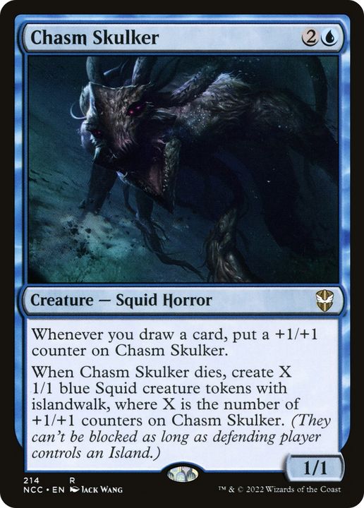 Chasm Skulker in the group Magic the Gathering / Sets / New Capenna Commander at Proxyprinters.com (84818)