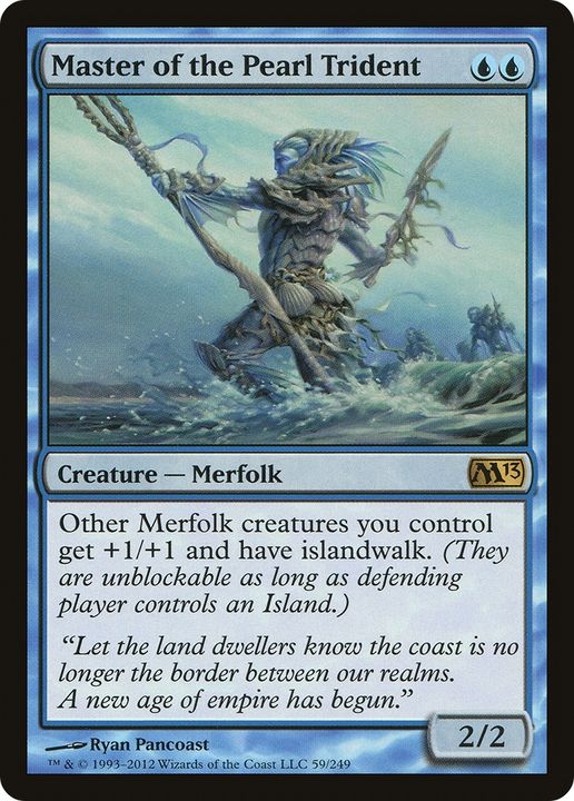 Master of the Pearl Trident in the group Magic the Gathering / Types / Colors / Blue at Proxyprinters.com (84823)