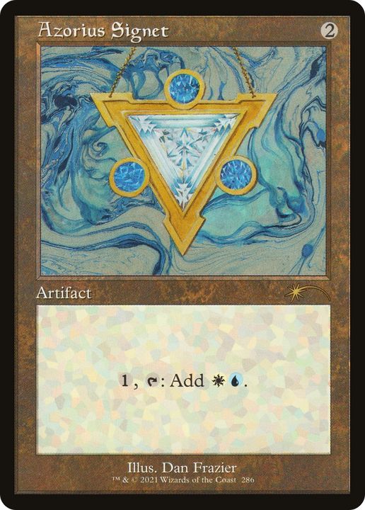 Azorius Signet in the group Magic the Gathering / Types / Artifacts / Artifact at Proxyprinters.com (84835)