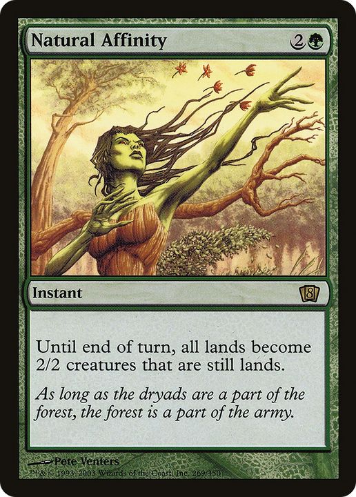 Natural Affinity in the group Magic the Gathering / Types / Colors / Green at Proxyprinters.com (84840)