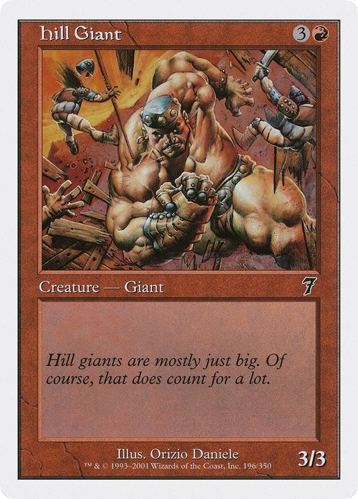 Hill Giant in the group Magic the Gathering / Sets / Seventh Edition at Proxyprinters.com (84847)