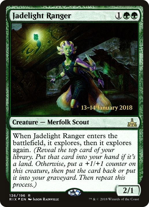 Jadelight Ranger in the group Magic the Gathering / Types / Colors / Green at Proxyprinters.com (84874)