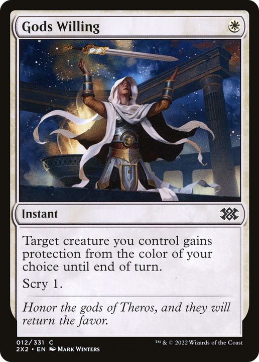 Gods Willing in the group Magic the Gathering / Sets / Double Masters 2022 at Proxyprinters.com (84889)